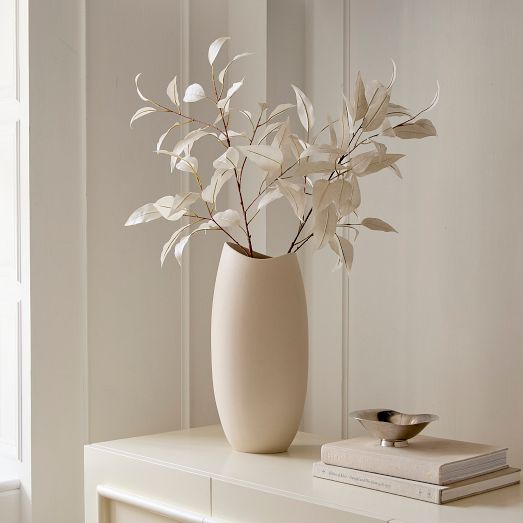 Faux Bleached Leaf Stem West Elm