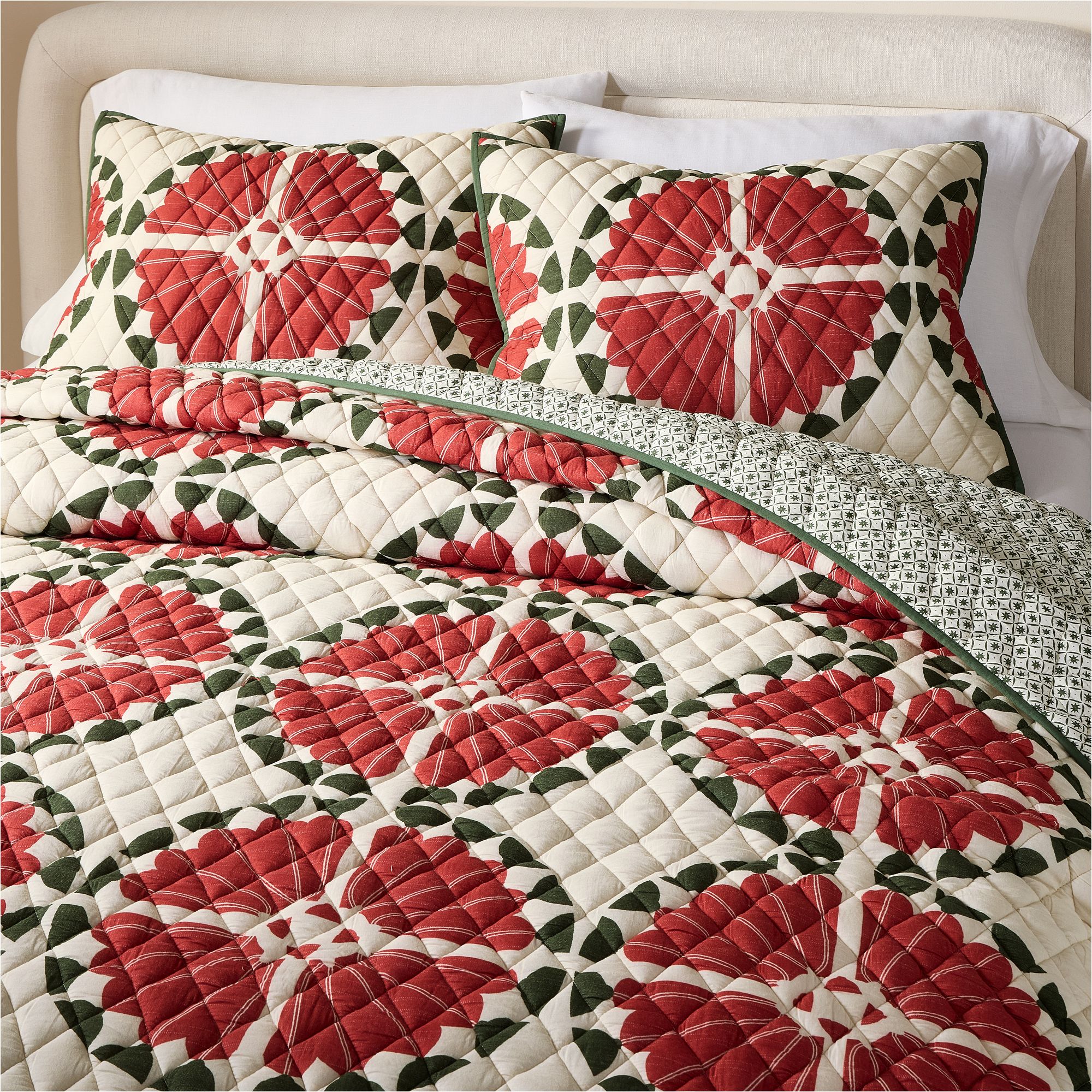 Andrew Ludick Folk Quilt & Shams | West Elm