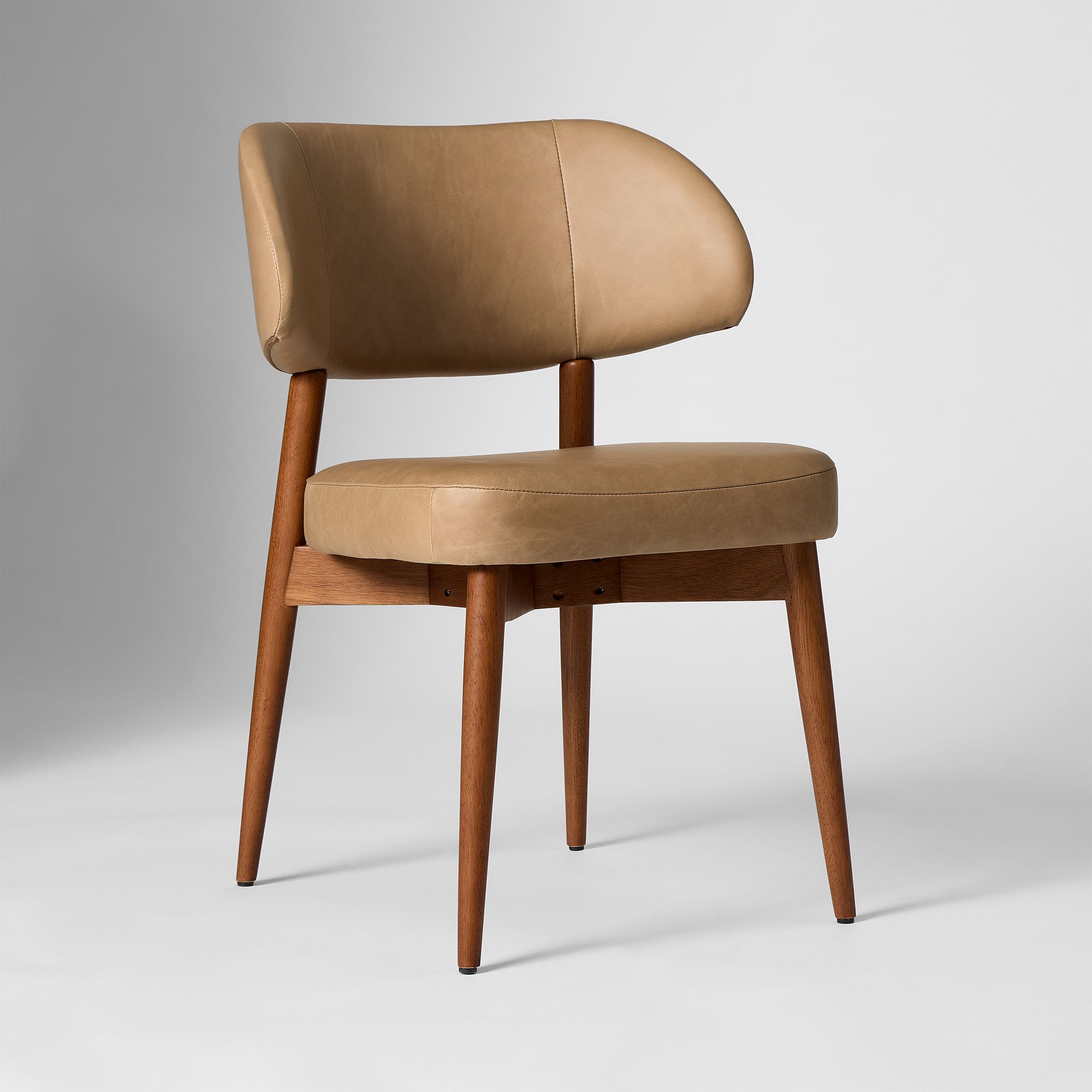 Hyde Leather Dining Chair | West Elm