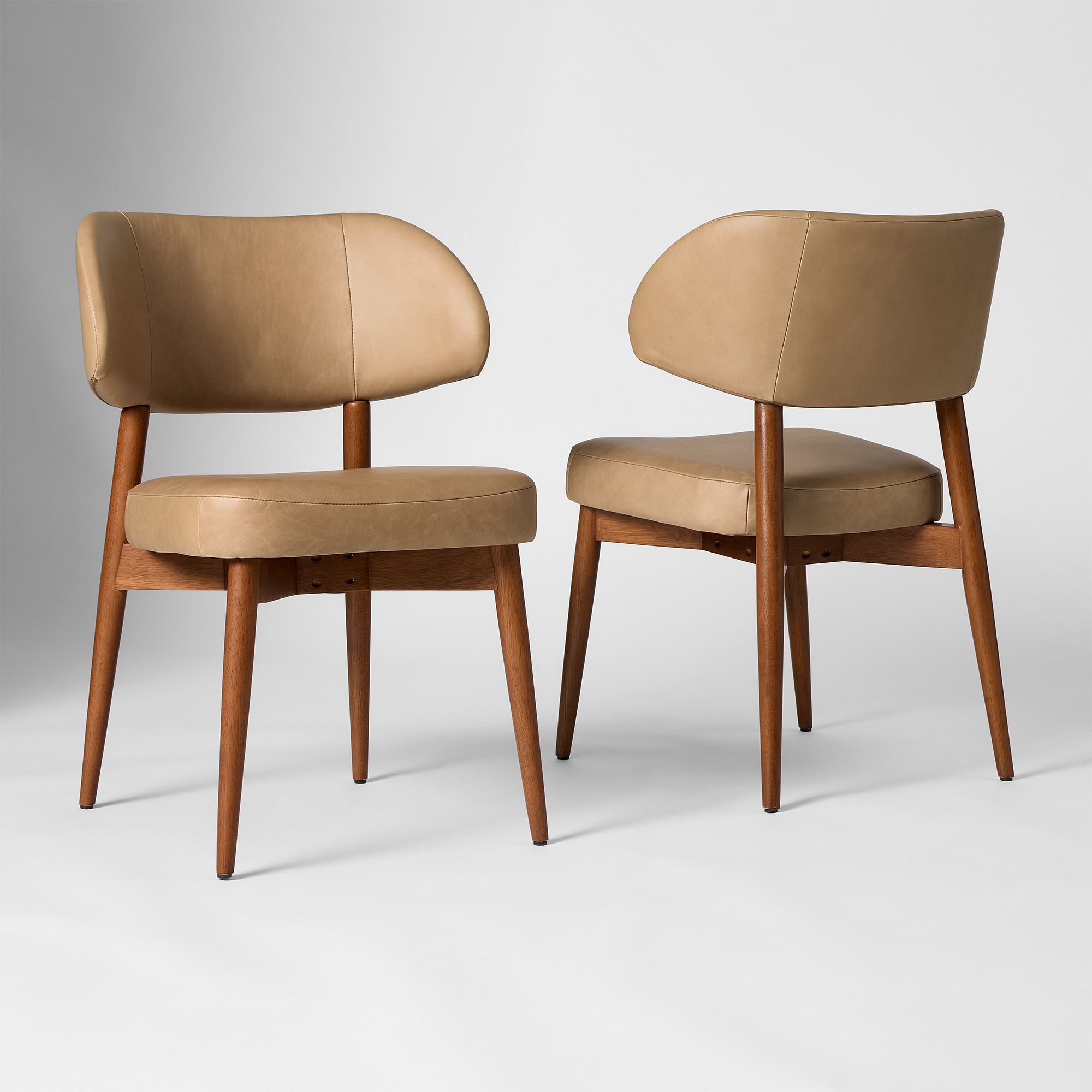 Hyde Leather Dining Chair | West Elm