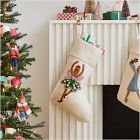 Felt Nutcracker Stocking - Sugar Plum Fairy