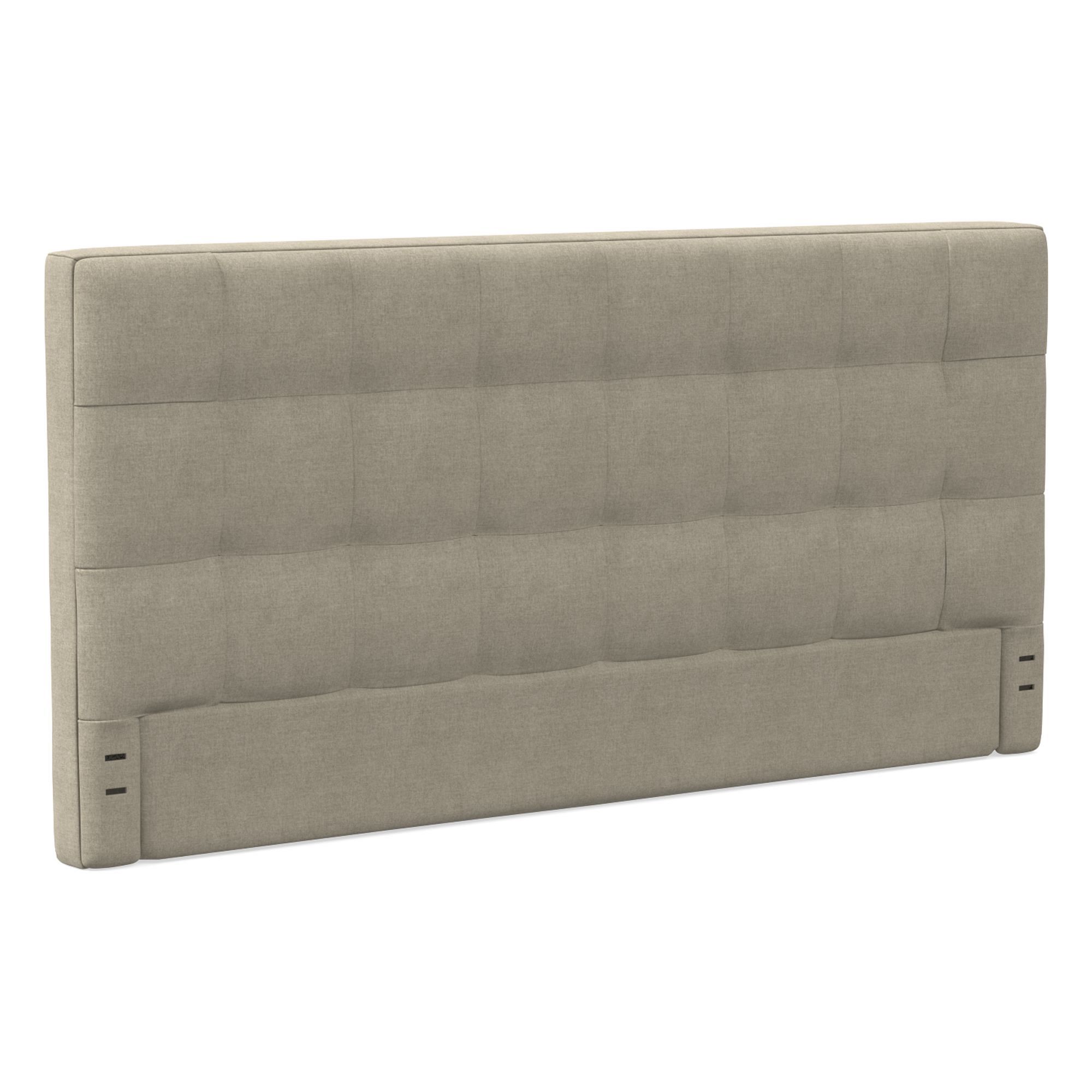 Grid Tufted Wall Mounted Headboard | West Elm