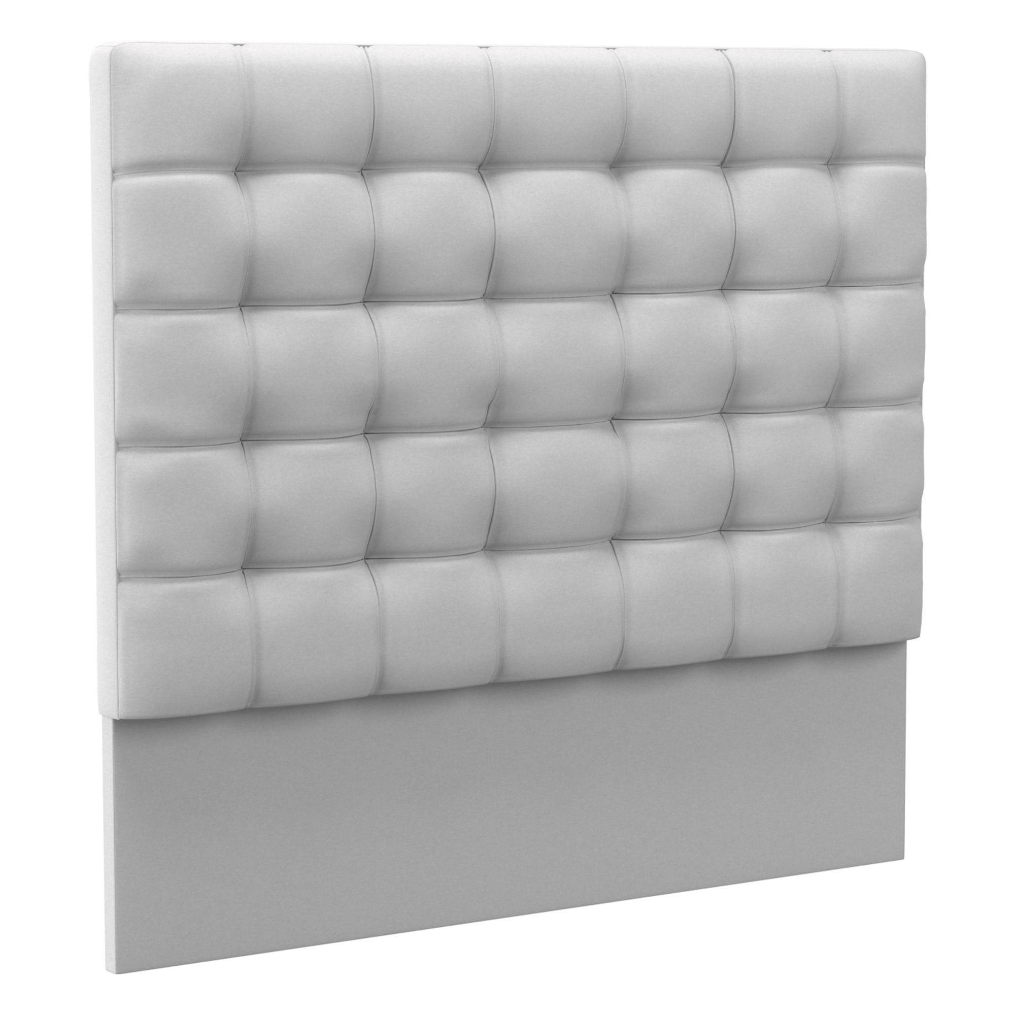 Grid Tufted Wall Mounted Headboard | West Elm