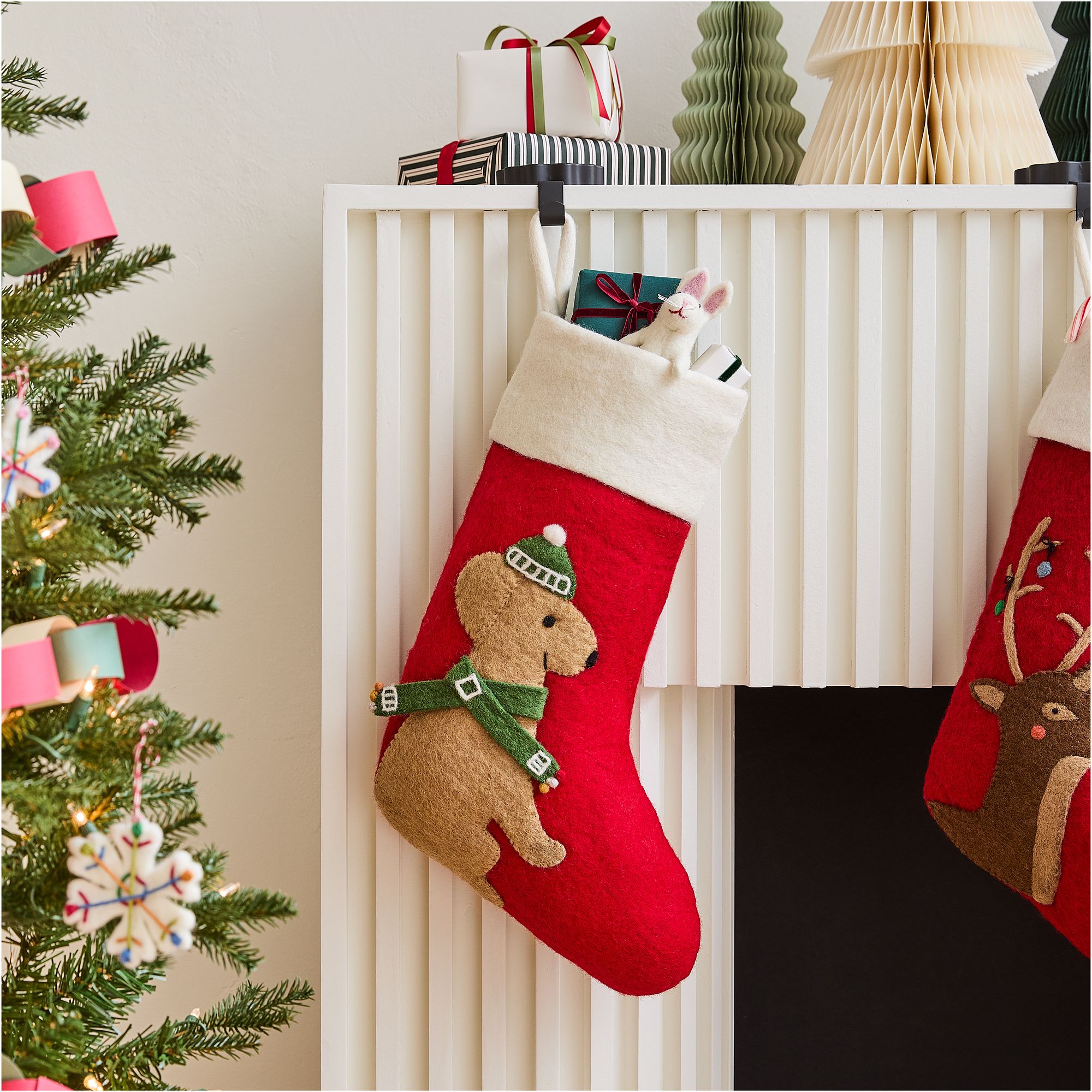 Felt Dog Stocking | West Elm