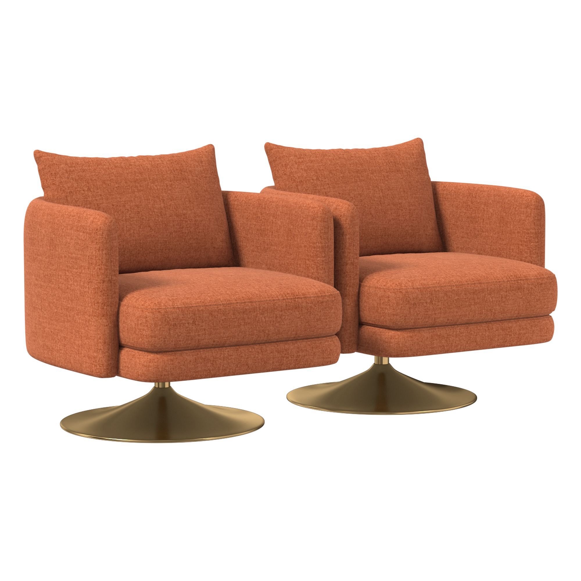 Auburn Swivel Chair | West Elm