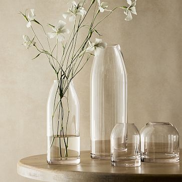 Chad Glass Vases | West Elm