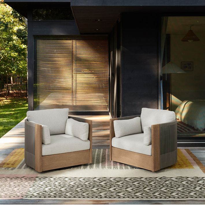 West elm outdoor swivel chair hotsell
