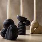 Asher Ceramic Taper Holders | West Elm