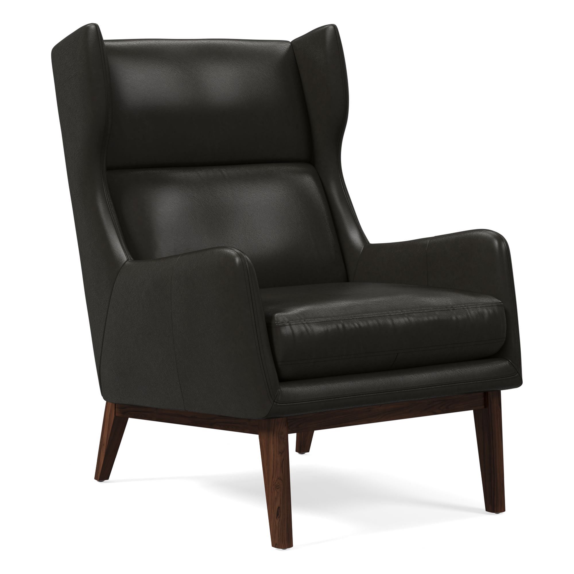 West Elm Ryder Leather Chair West Elm The Summit