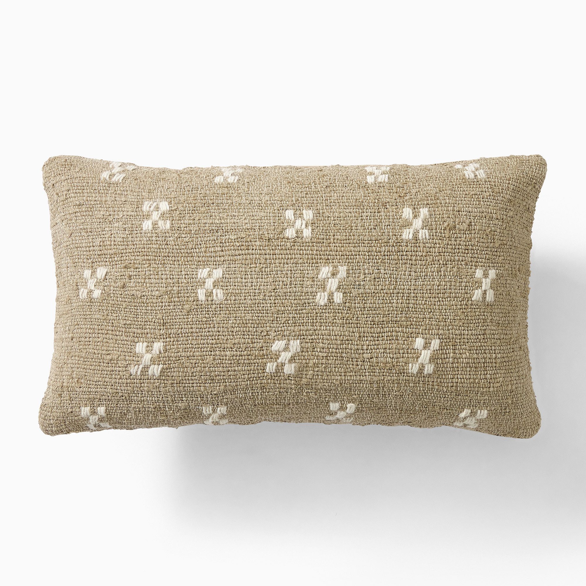 Pinwheel Linen Pillow Cover | West Elm