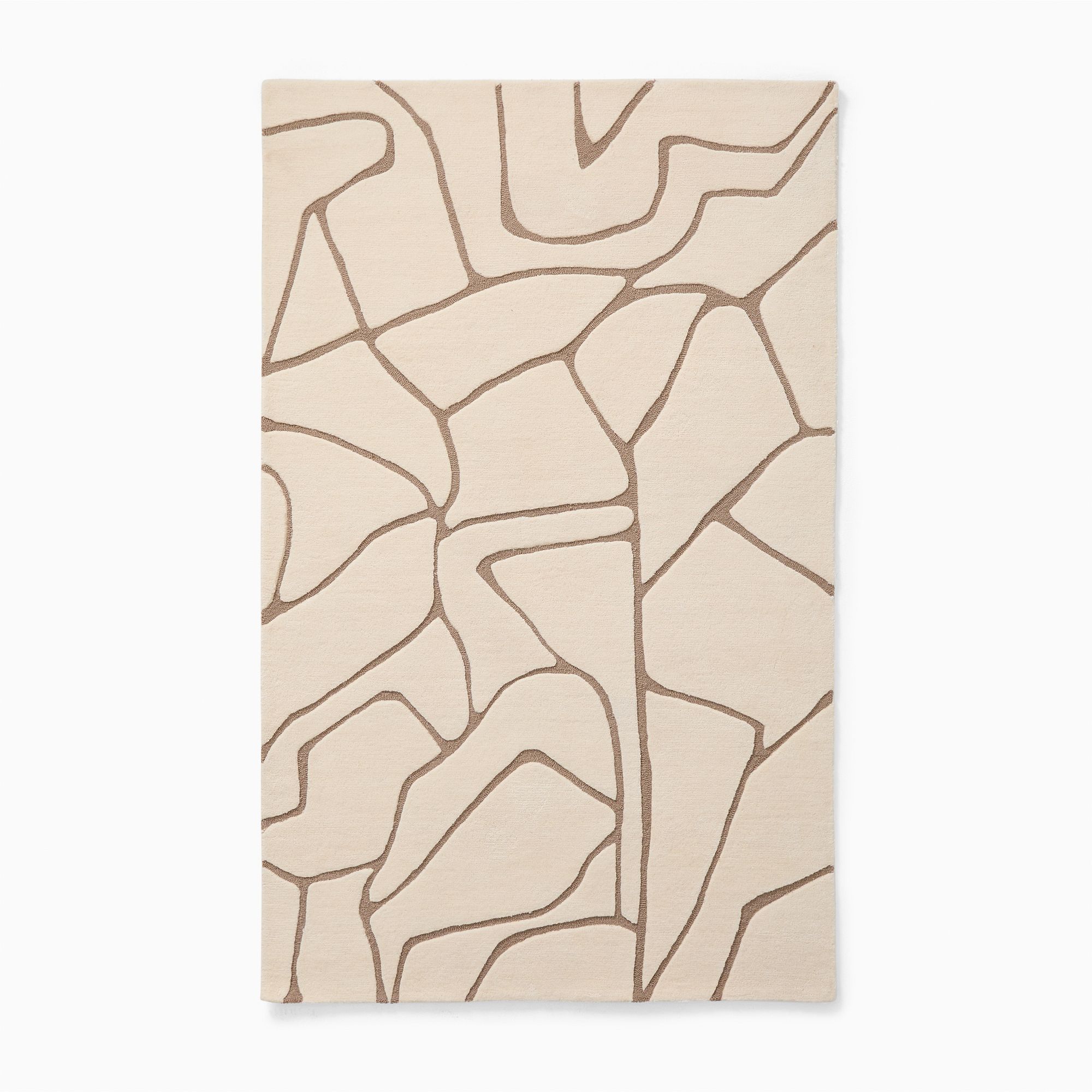 We Sonora Rug, Alabaster, 5'x8'