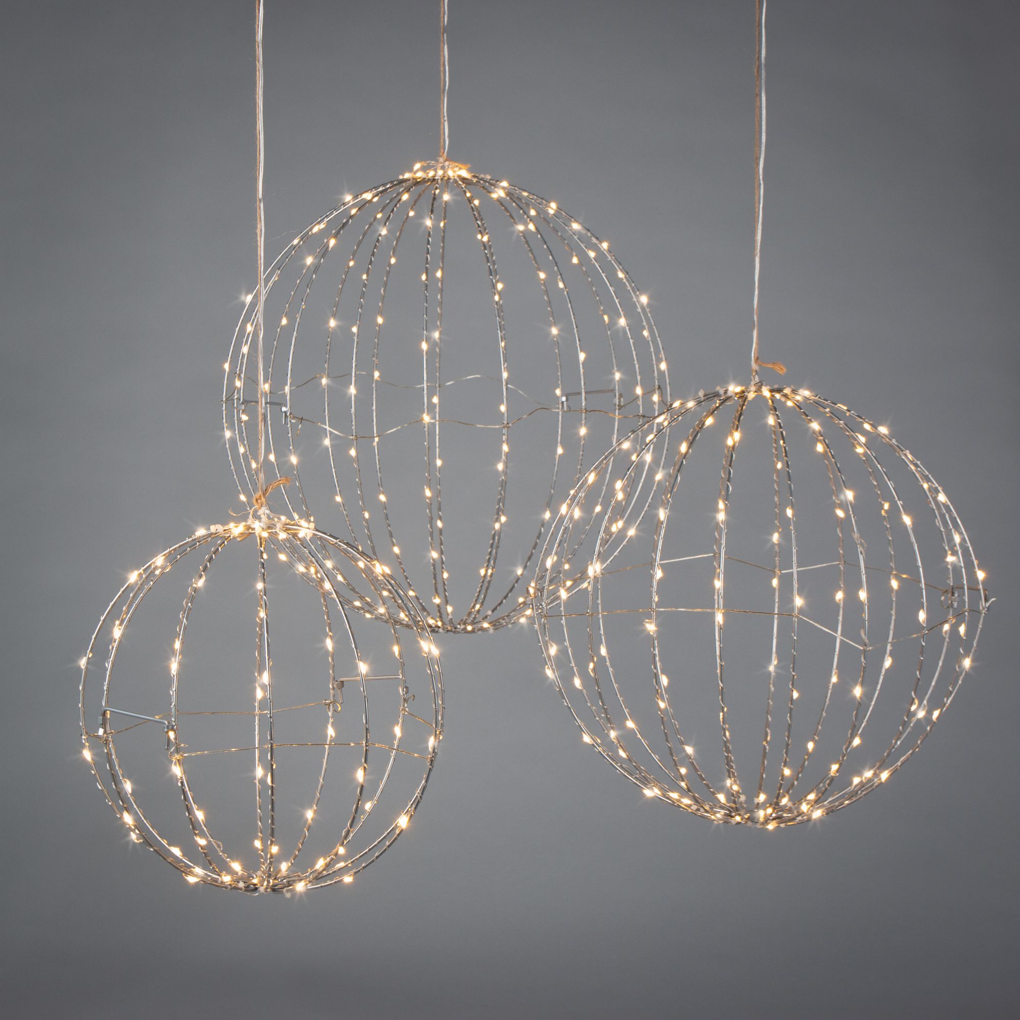 Pre-Lit Sphere | West Elm