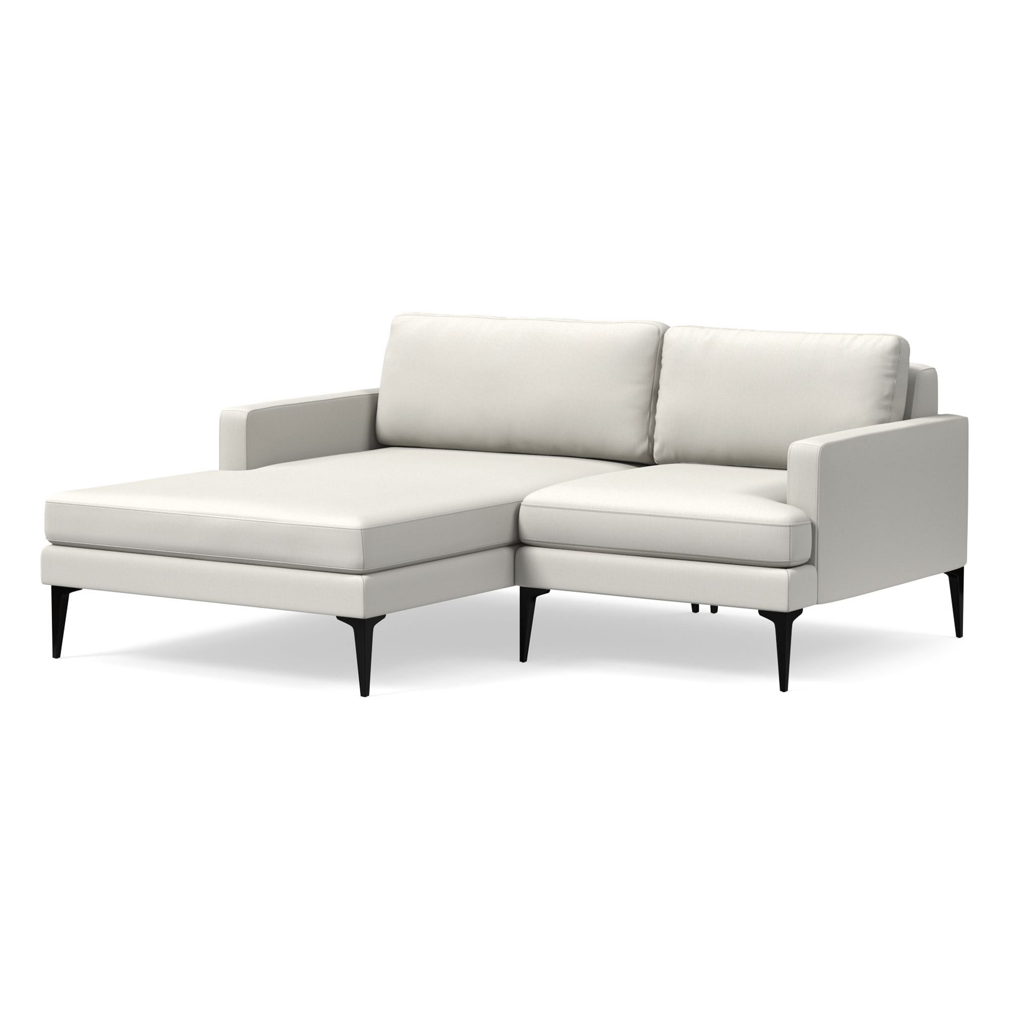 Andes Small 2-Piece Chaise Sectional (67") | West Elm