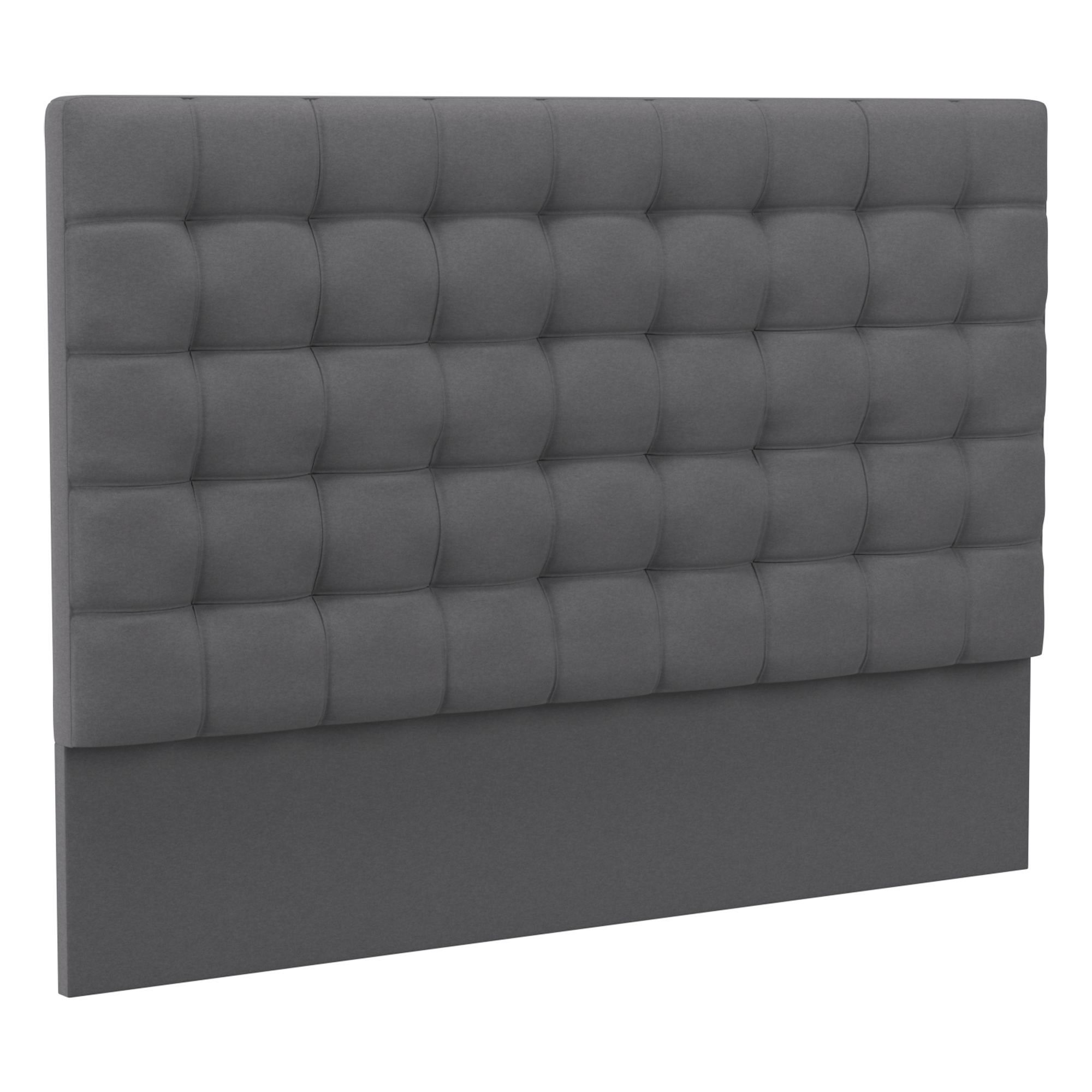 Grid Tufted Wall Mounted Headboard | West Elm