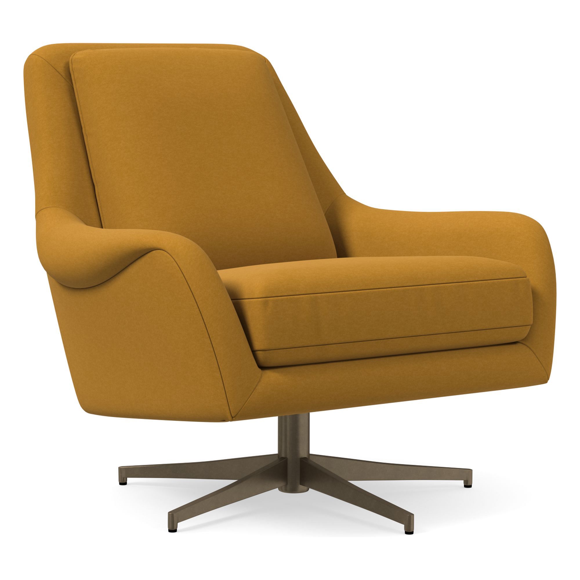 Lottie Swivel Chair | West Elm