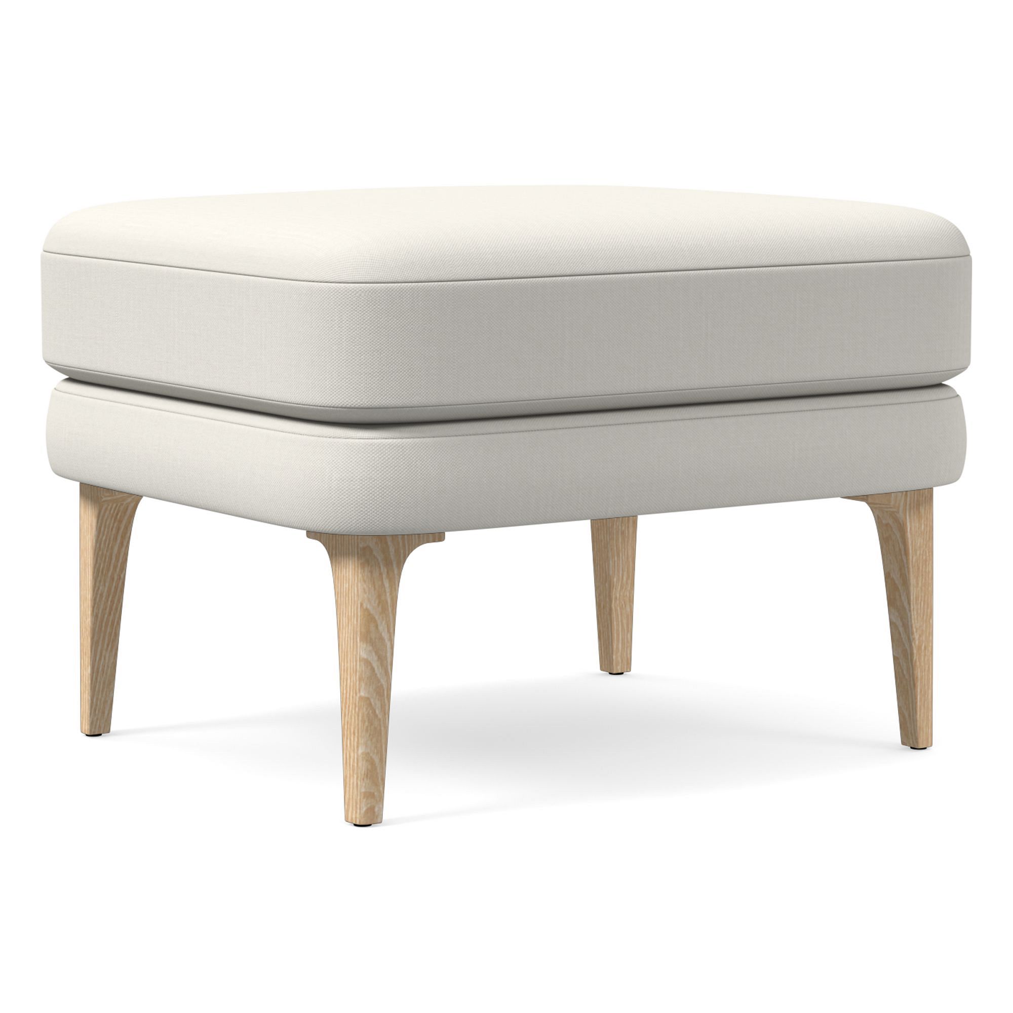 Auburn High-Back Chair Ottoman | West Elm