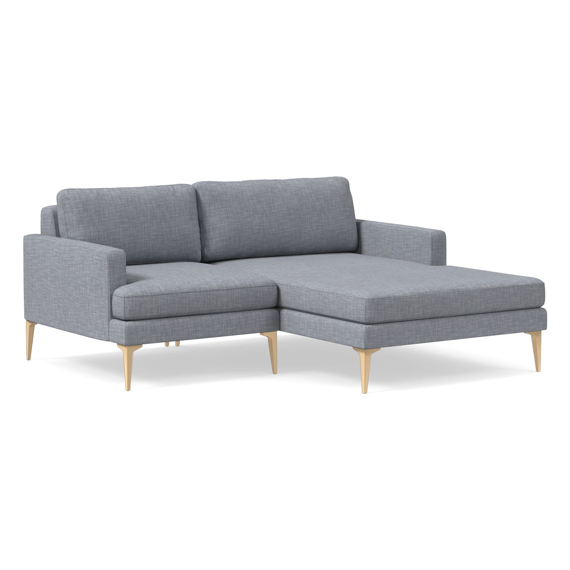 Andes Small 2-Piece Chaise Sectional (67") | West Elm