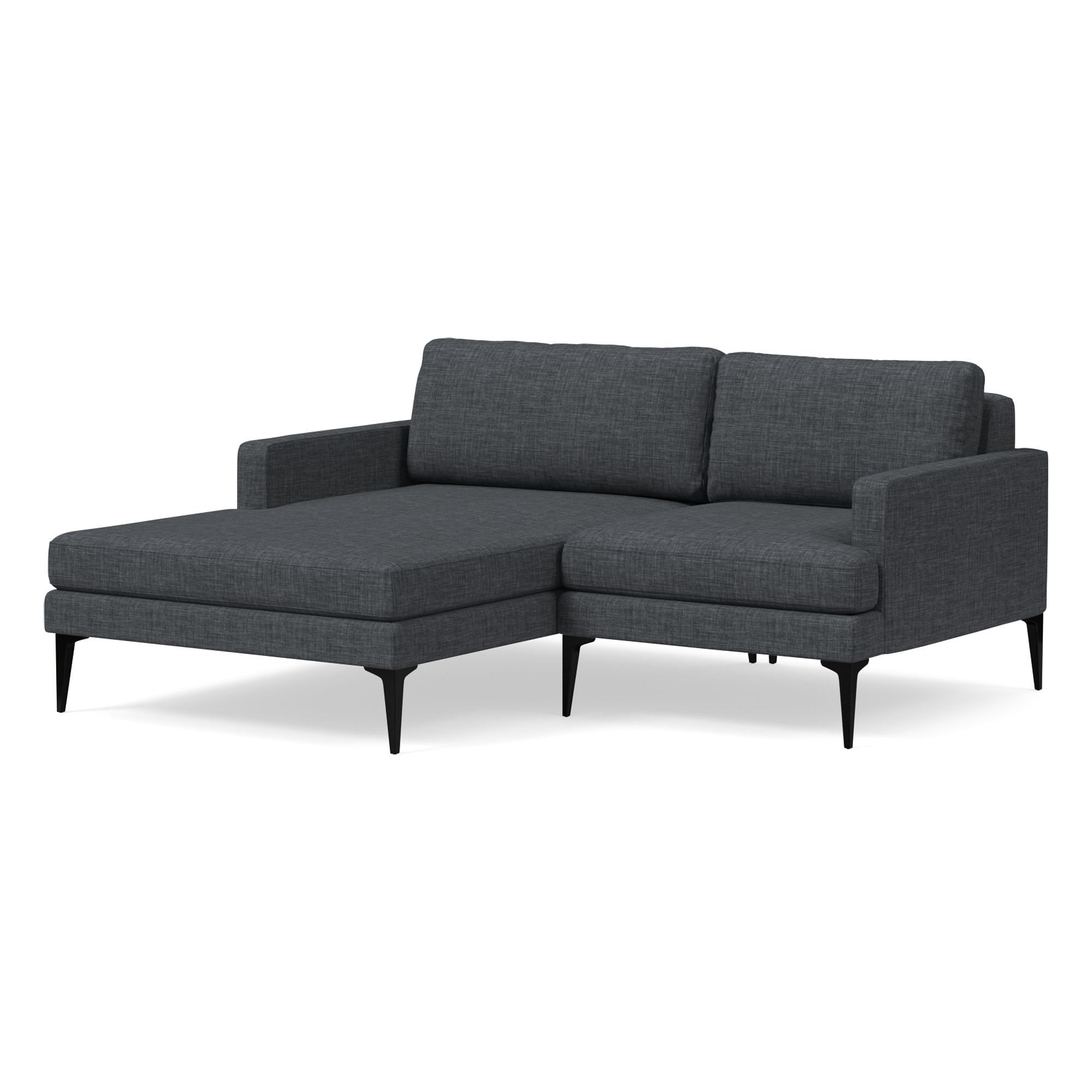 Andes Small 2-Piece Chaise Sectional (67") | West Elm