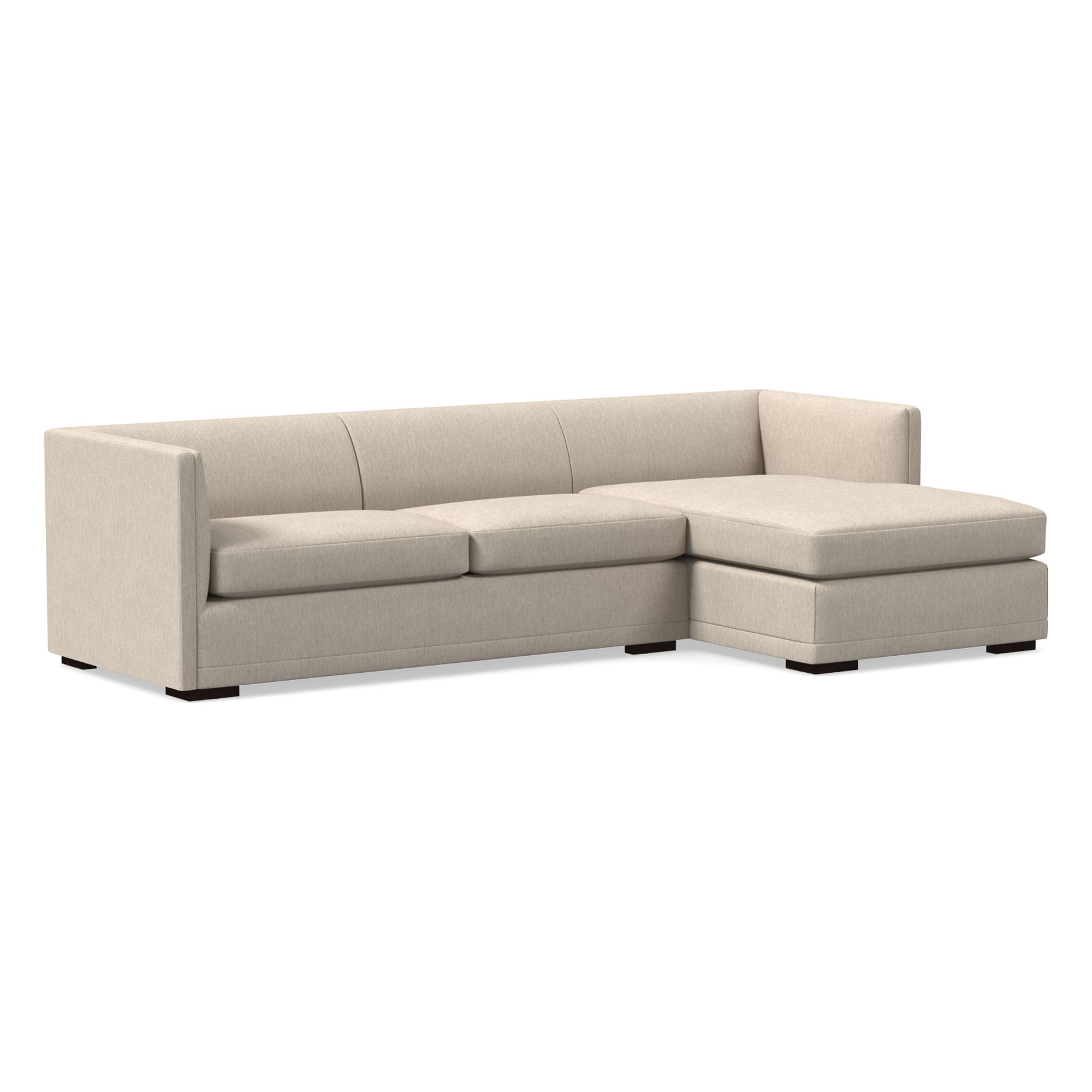 Pembroke 2-Piece Chaise Sectional (105") | West Elm