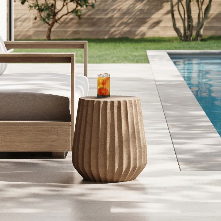 Hana Outdoor Side Table 16