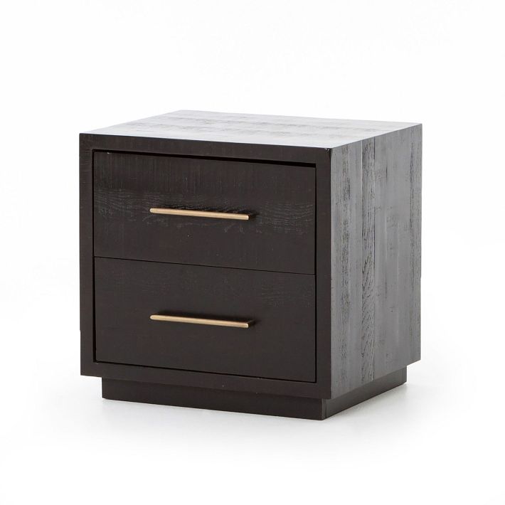 Pedestal nightstand with drawer discount