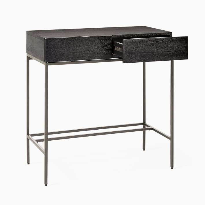 Industrial Storage Mini Desk 30 West Elm