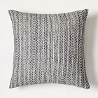 Silk Stacked Diamonds Pillow Cover