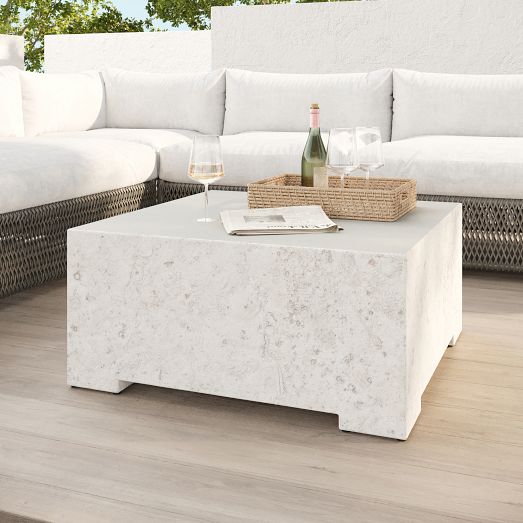 Malfa Outdoor Square Coffee Table (30") West Elm