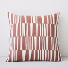 Crewel Linear Pillow Cover