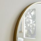 Triple Arched Metal Frame Wall Mirror