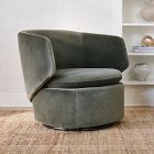 Crescent Swivel Chair