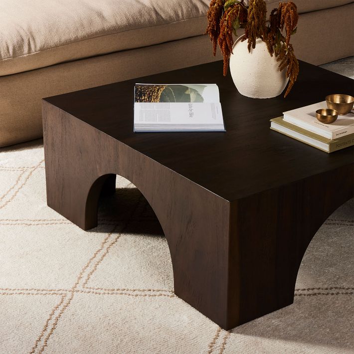 Modern Arches Square Coffee Table (40") West Elm