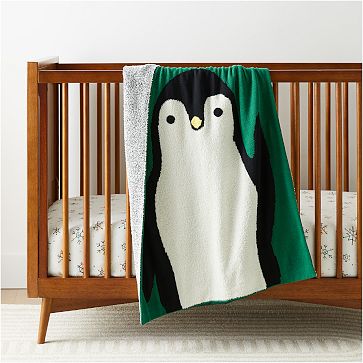 Penguin baby blanket sale