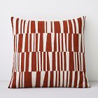 Crewel Linear Pillow Cover