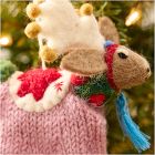 Felt Festive Reindeer Ornament