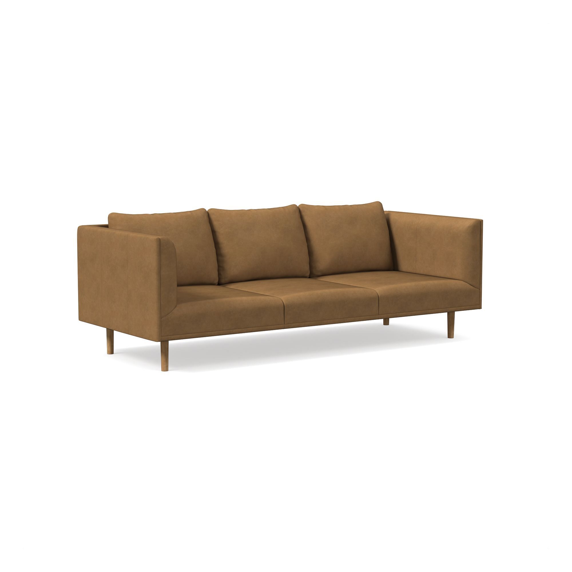 Antonio Leather Sofa (60"–89") | West Elm