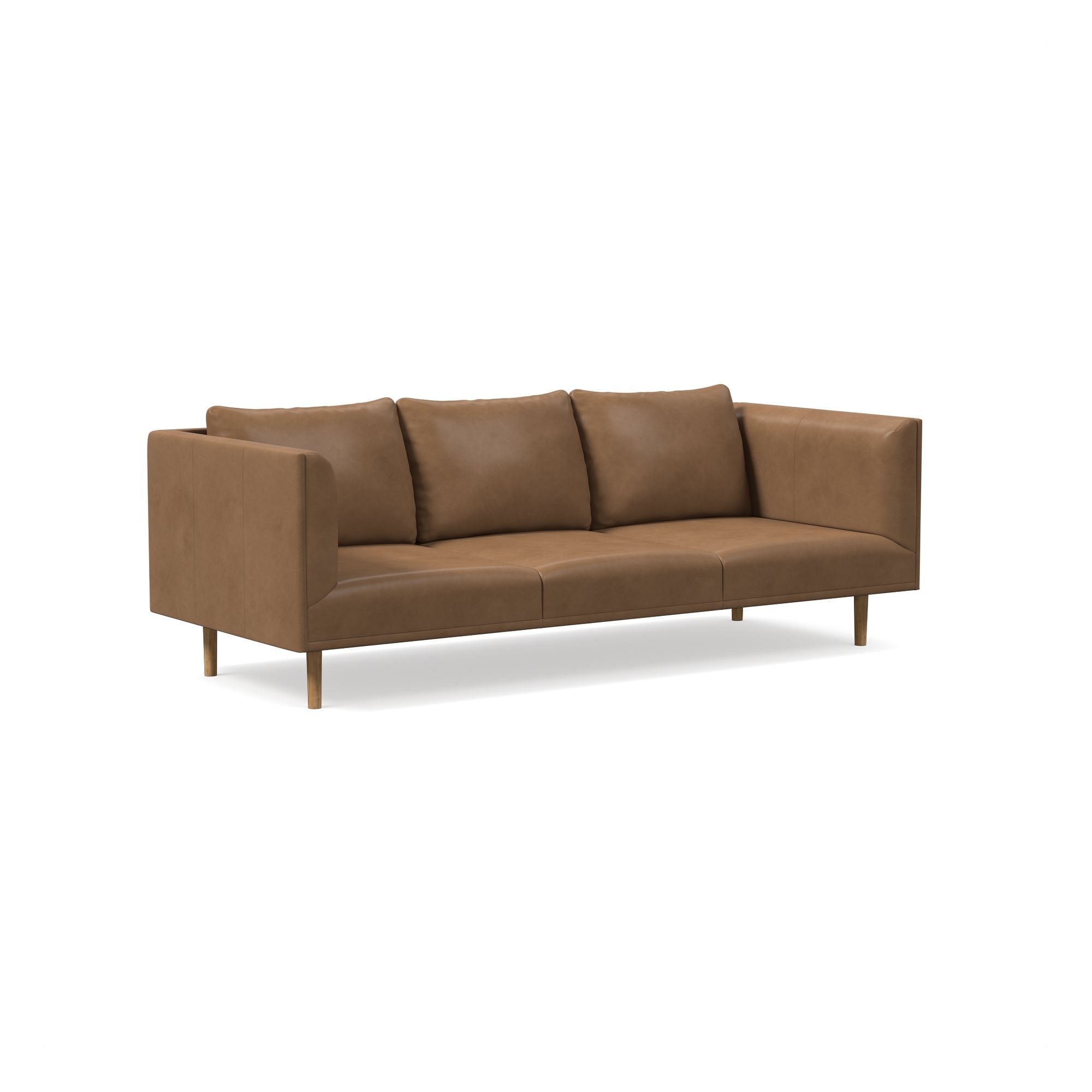 Antonio Leather Sofa (60"–89") | West Elm