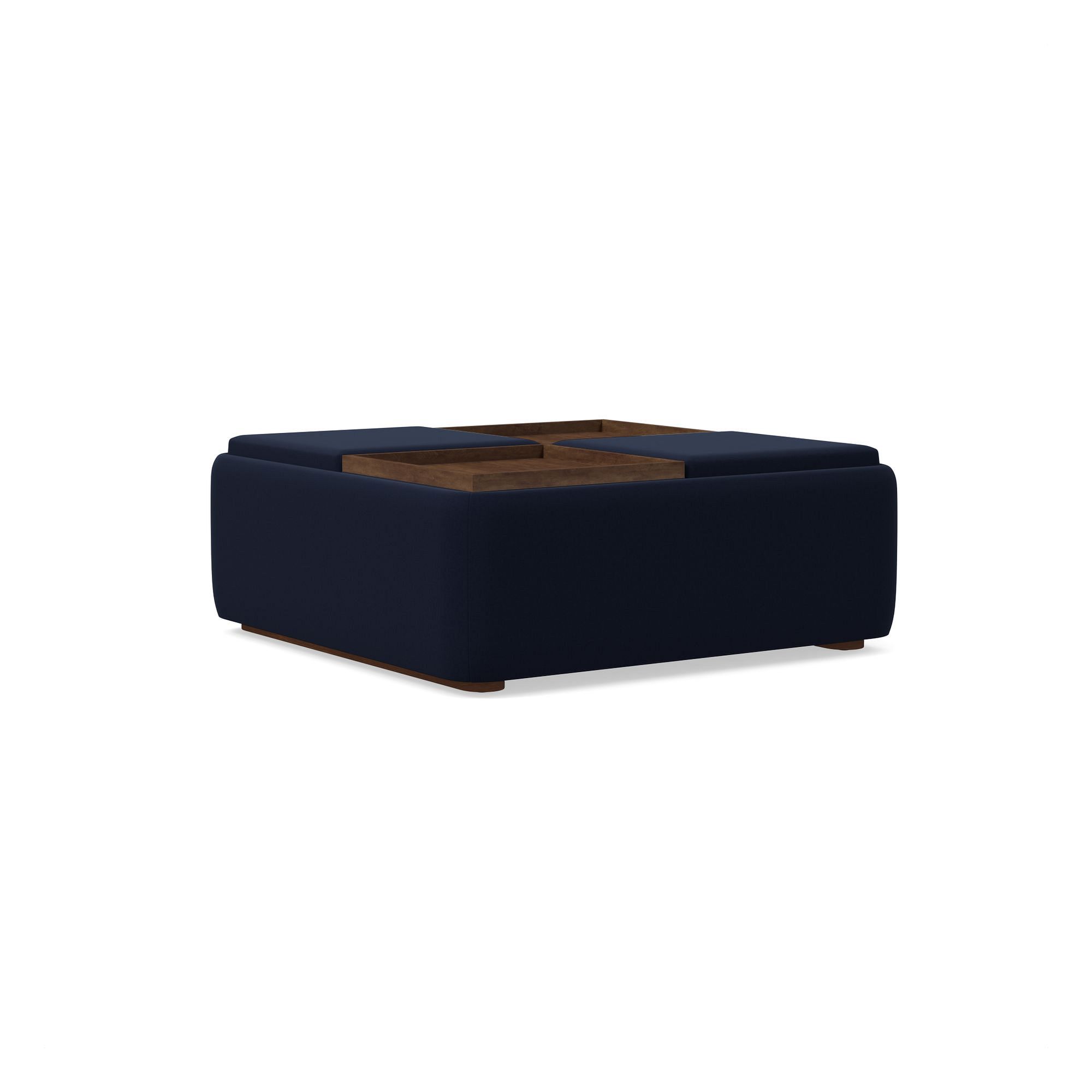 Bowman Storage Ottoman | West Elm