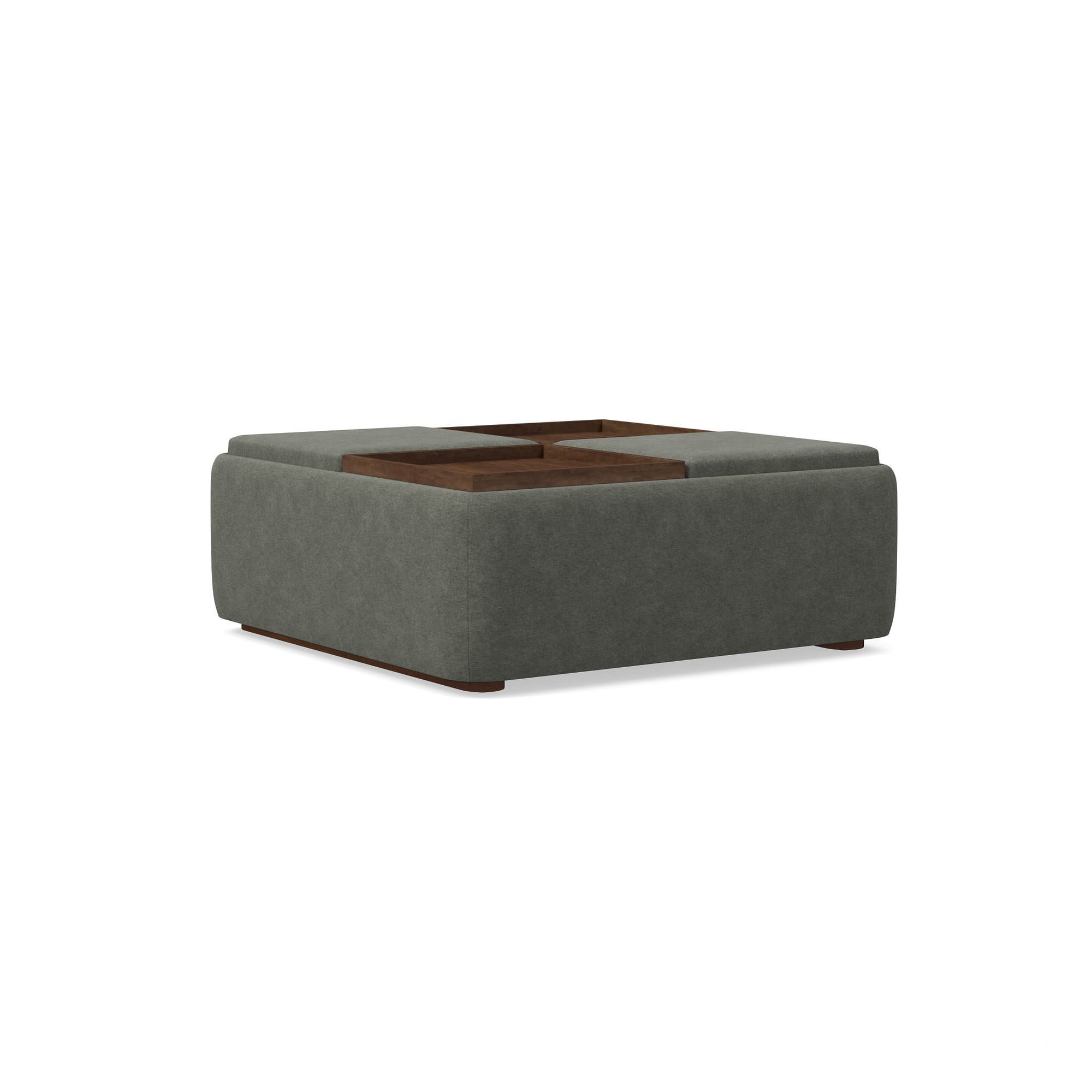 Bowman Storage Ottoman | West Elm