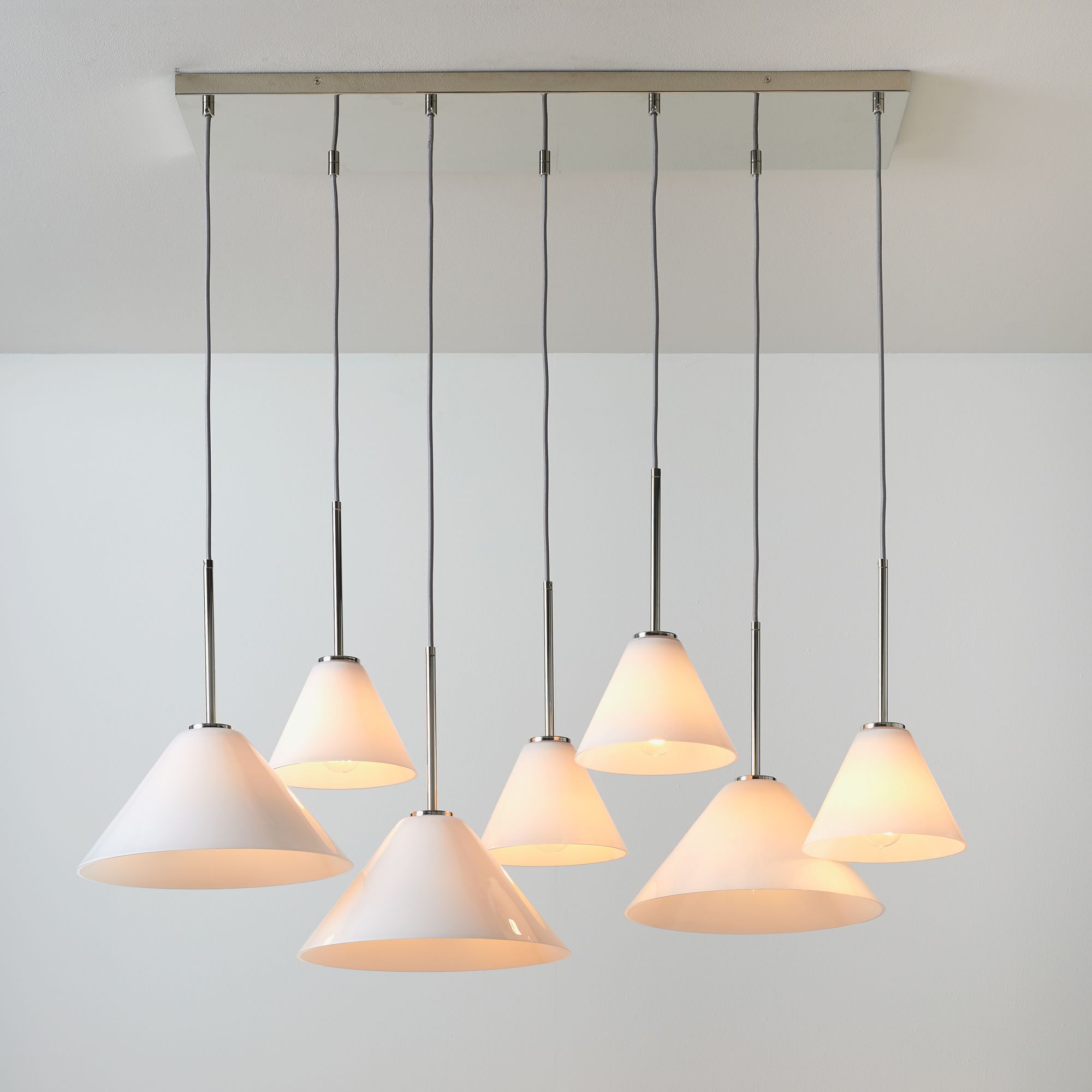 Sculptural -Light Cone Chandelier | West Elm