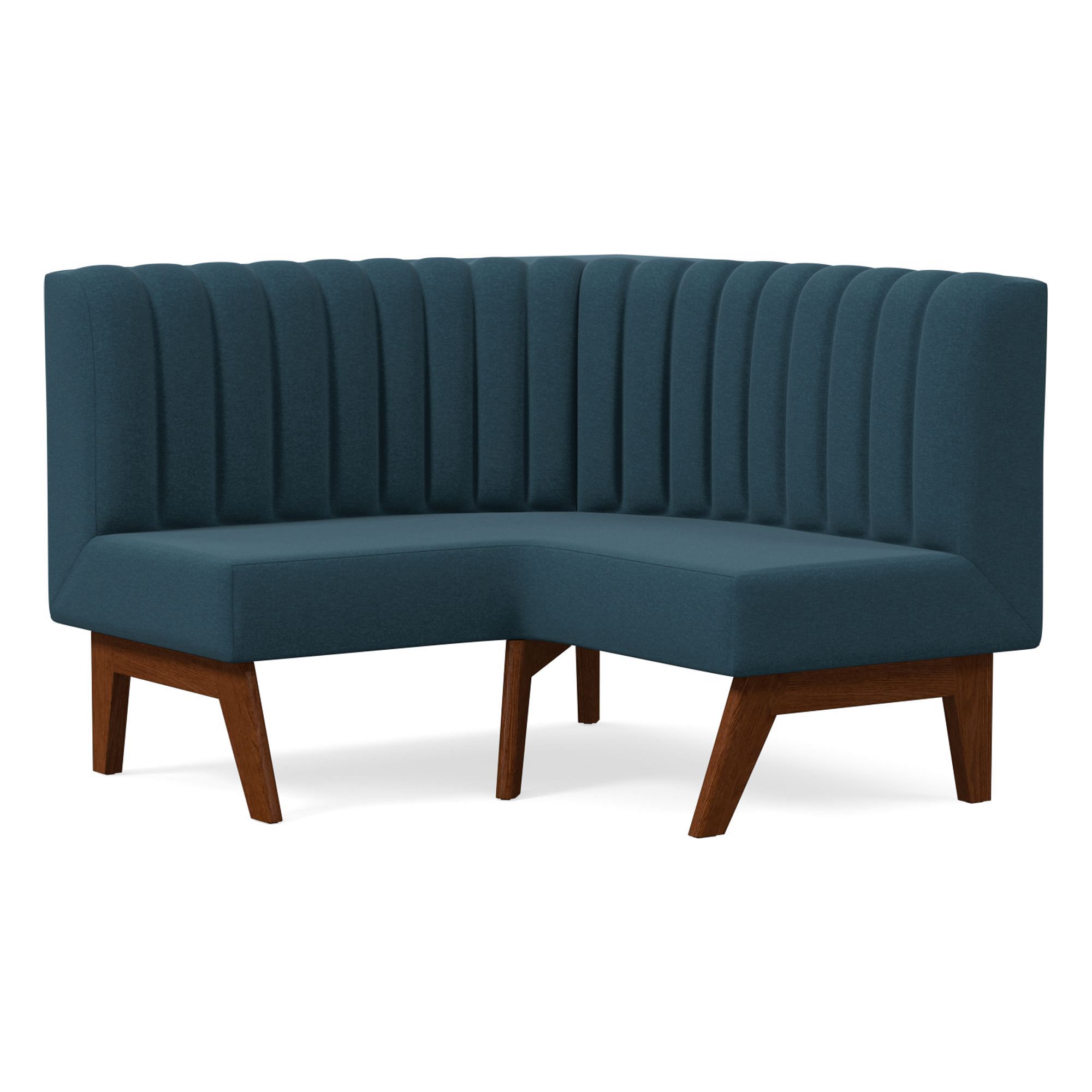 Novak Banquette - Vertical Channel Tufting | West Elm