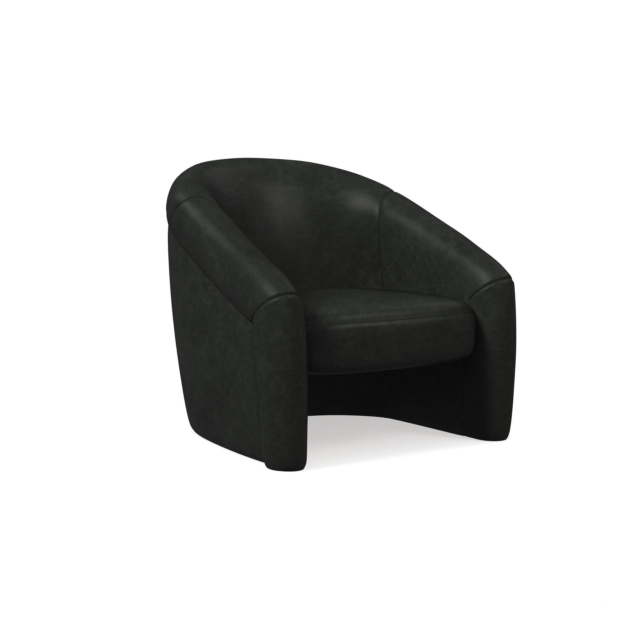 Berra Leather Chair | West Elm