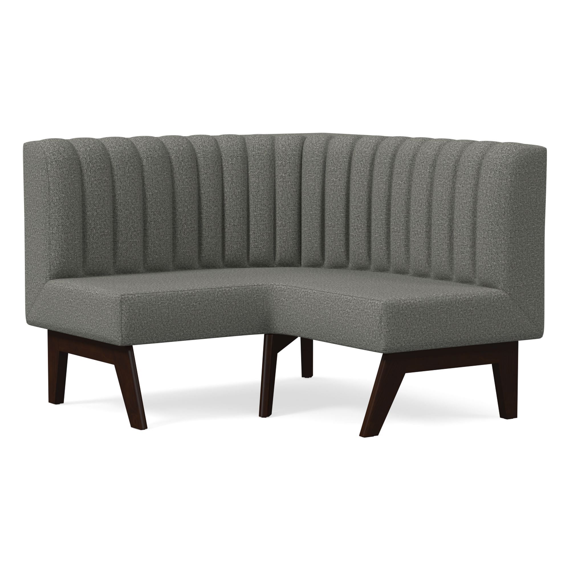 Novak Banquette - Vertical Channel Tufting | West Elm