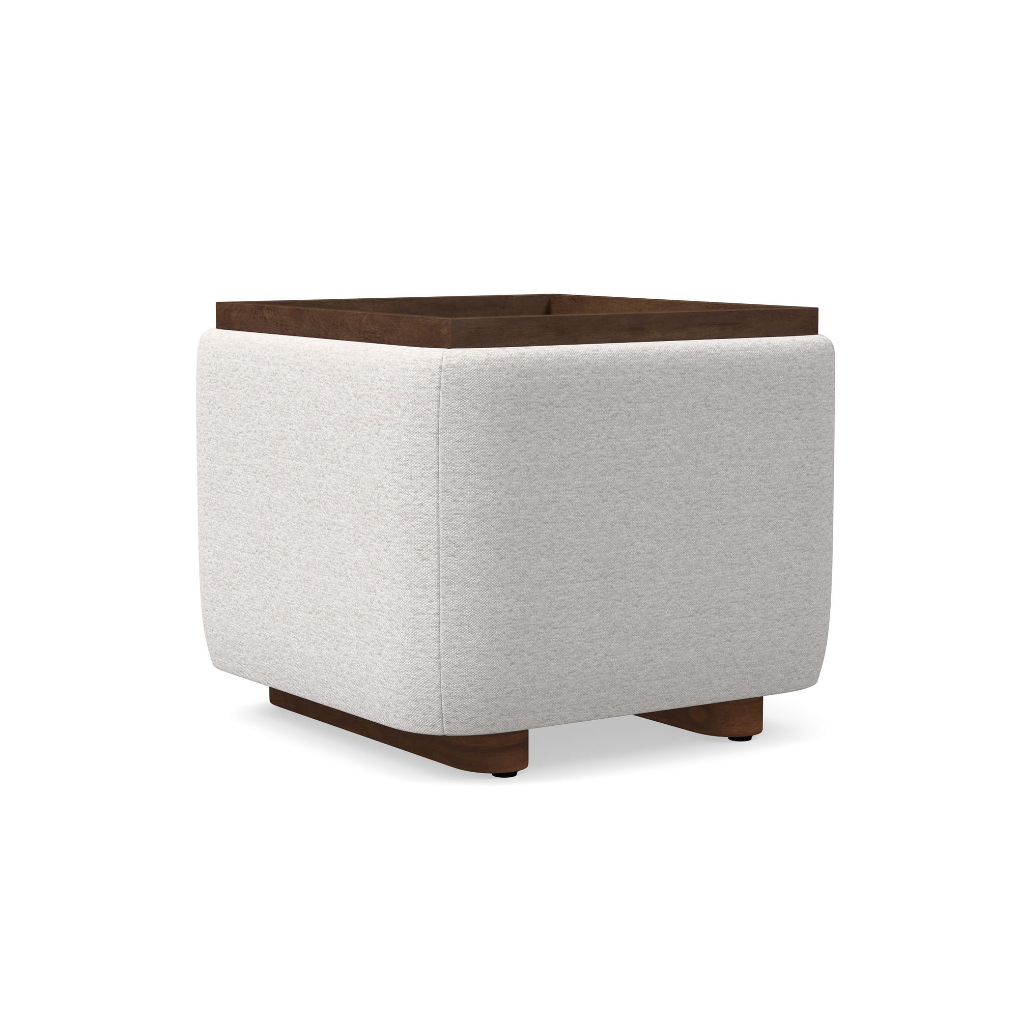 Bowman Storage Ottoman | West Elm