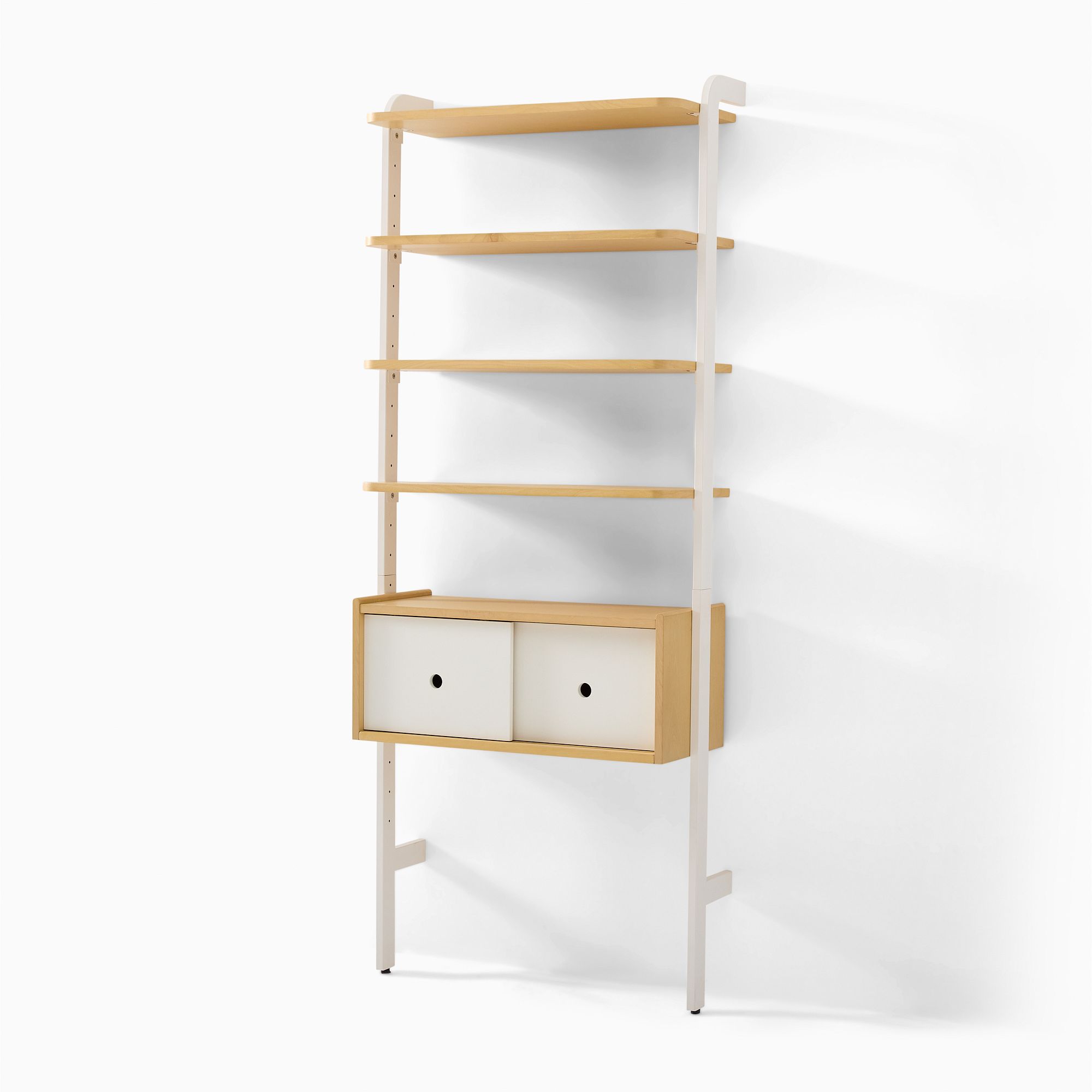 Ziggy Wall-Mounted Modular Shelving System | West Elm