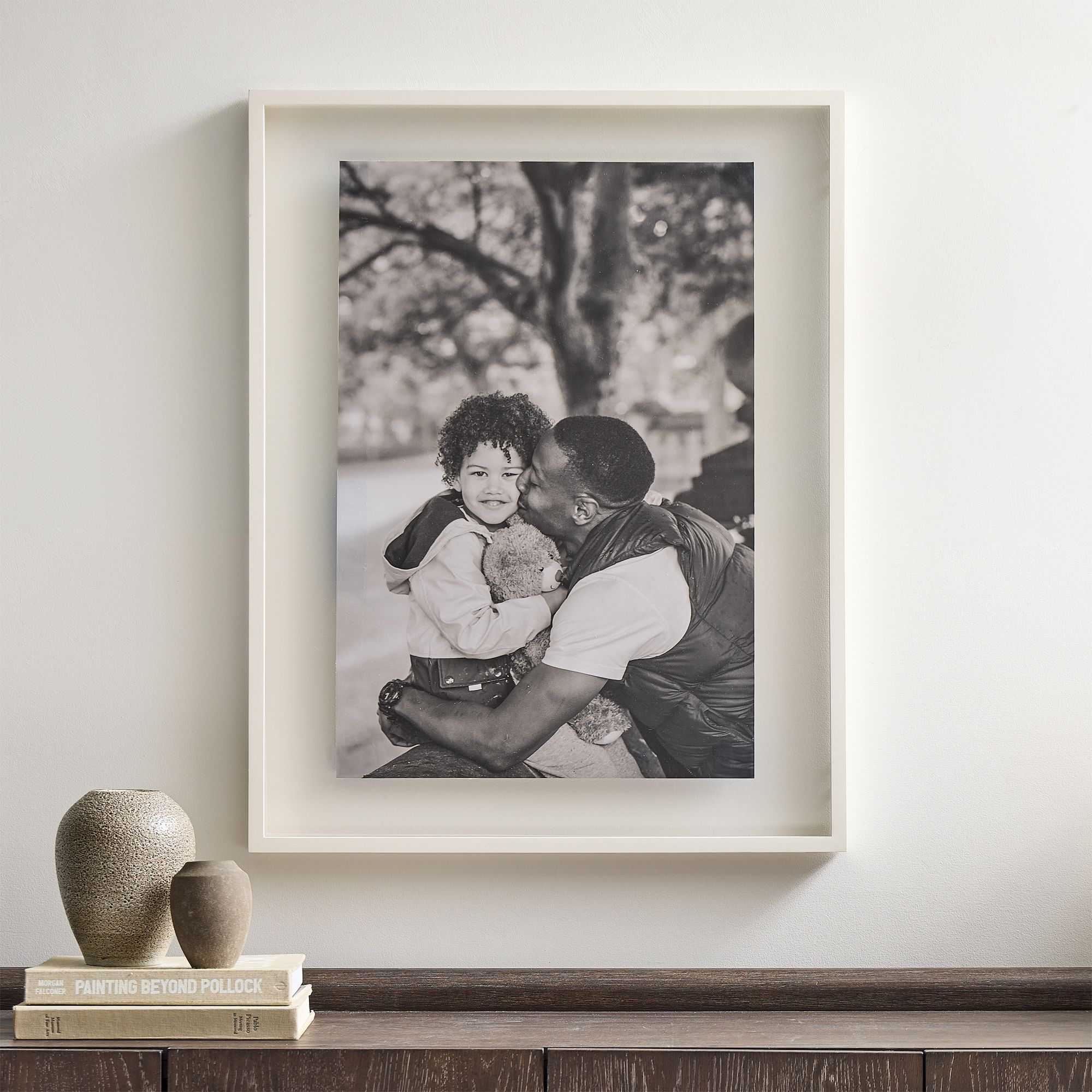 Floating Wood Gallery Frames | West Elm