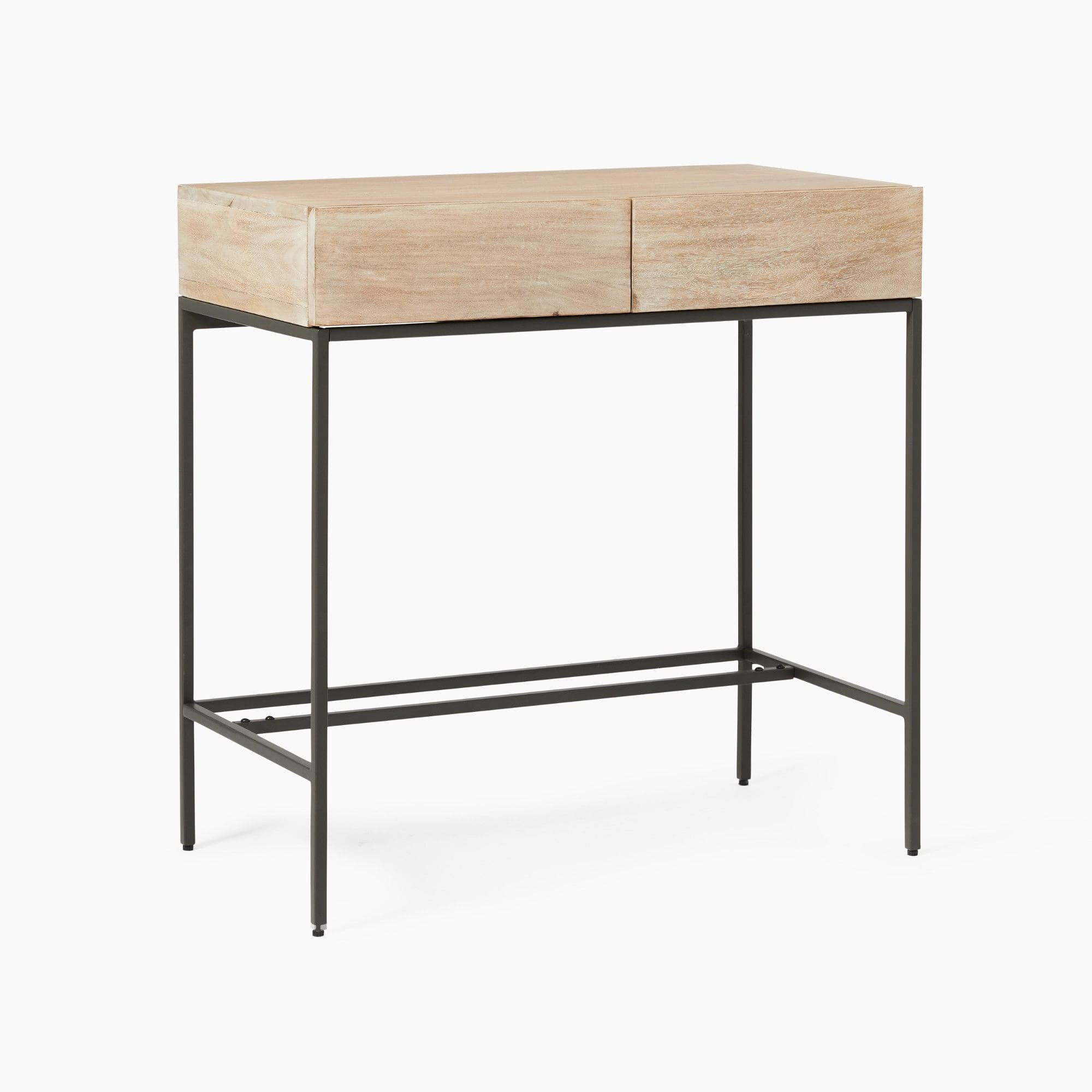 Industrial Storage Mini Desk (30") | West Elm