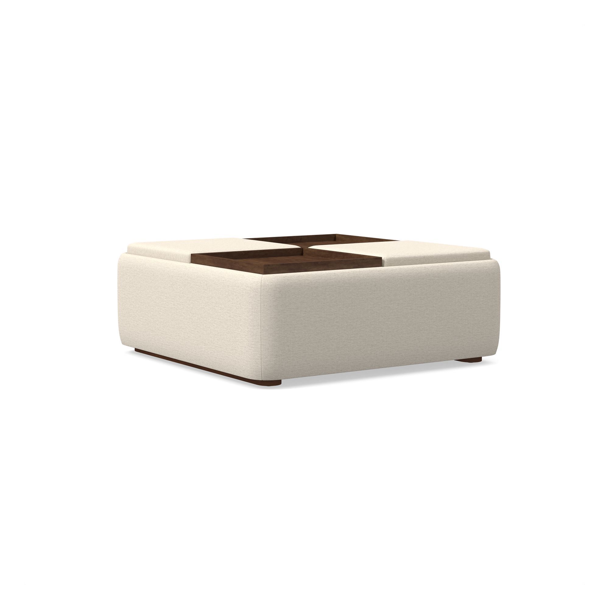 Bowman Storage Ottoman | West Elm