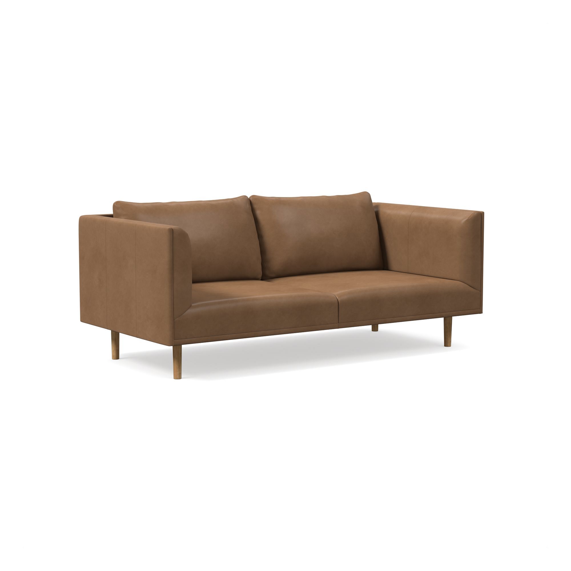 Antonio Leather Sofa (60"–89") | West Elm