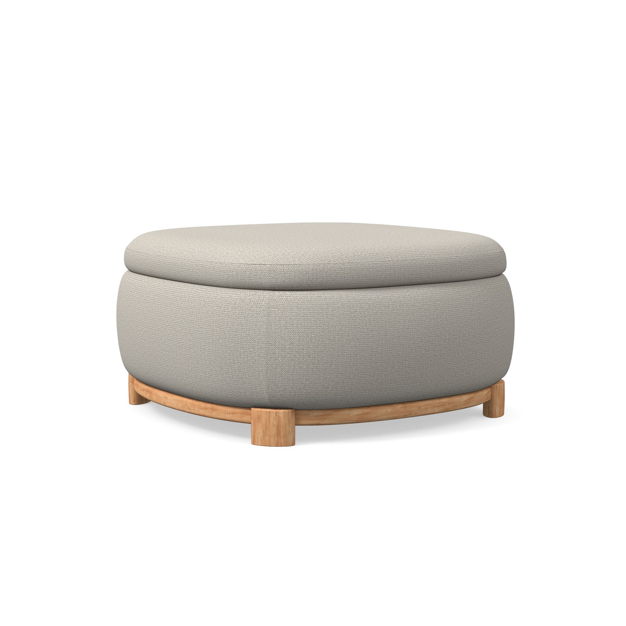 Mott Storage Ottoman | West Elm